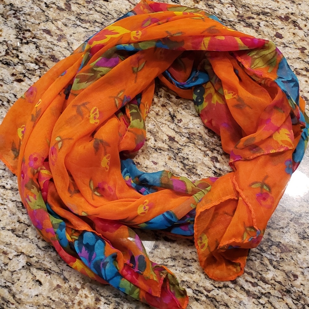 Floral Scarf